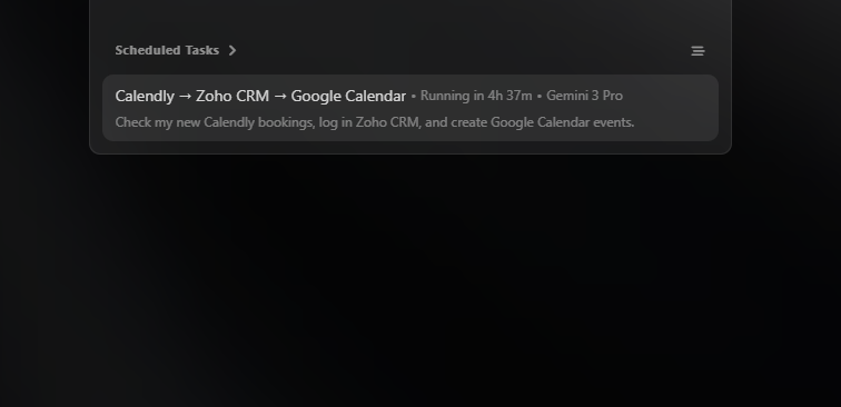 Background Reporting